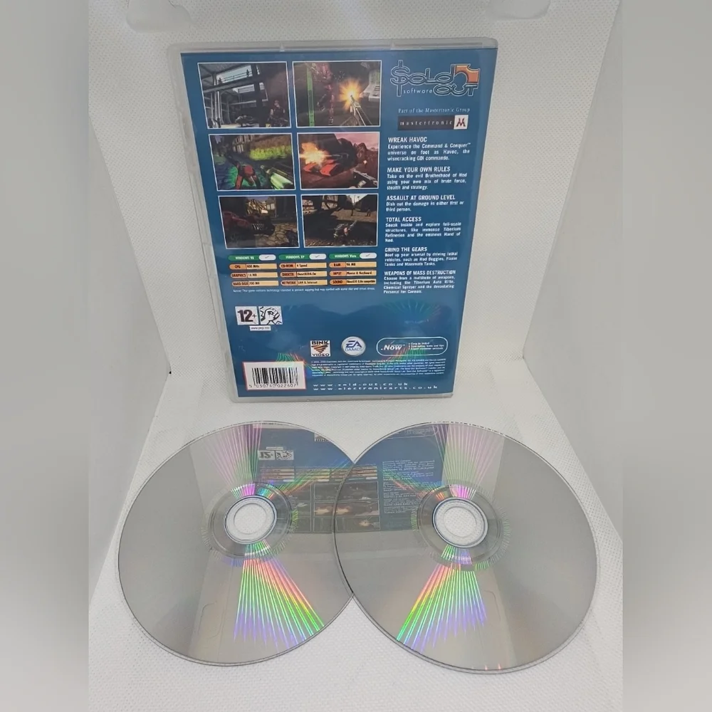Command & Conquer Renegade - PC Game - UK Version Region Free - 2 Disc